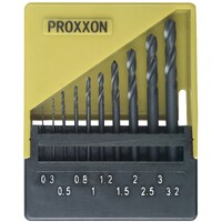 Proxxon Borsæt 10 stk. 0,3-3,2 mm 