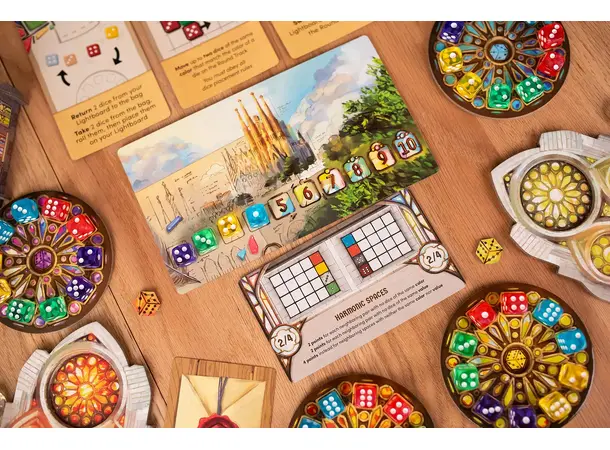 Sagrada Panorama Expansion Udvidelse til Sagrada 