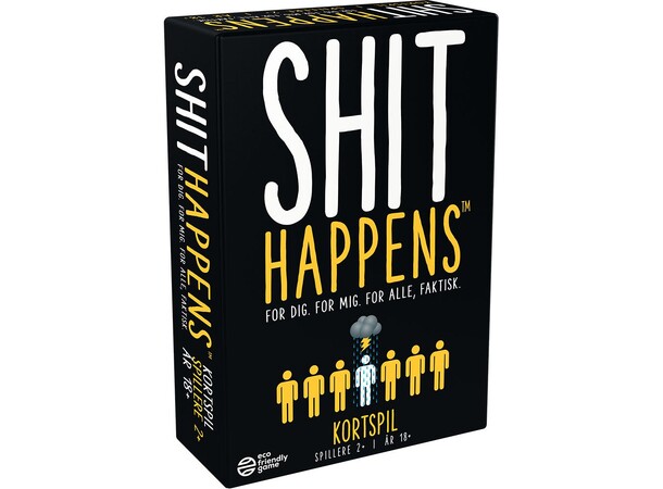 Shit Happens Partyspil Dansk udgave 