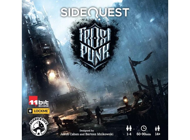 SideQuest Frostpunk Brætspil 
