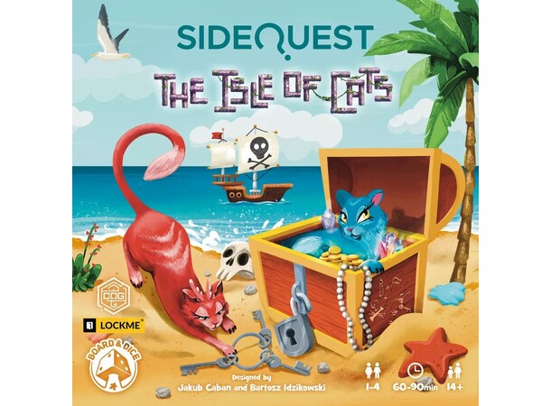 Side Quest Isle of Cats Brætspil 