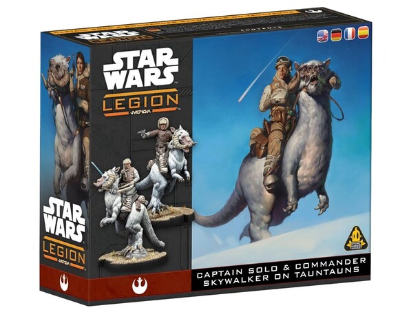 Star Wars Legion Solo & Skywalker Han Solo & Luke Skywalker på Tauntaun 