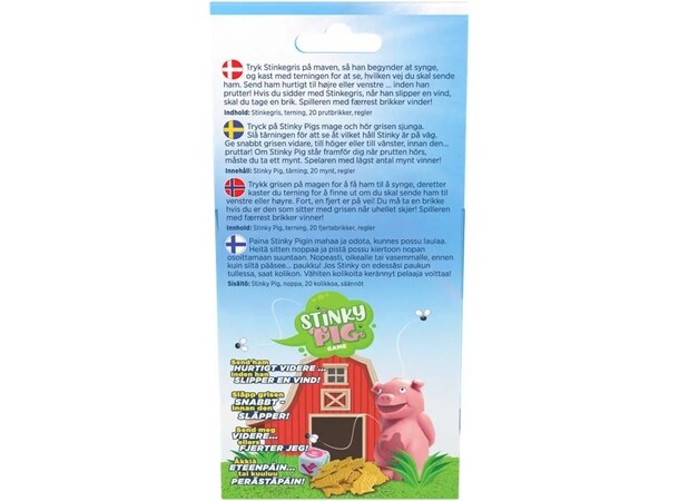 Stinky Pig Brætspil Dansk udgave 