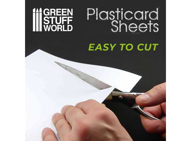 Styrene Sheets 1,5 mm - 3 stk Green Stuff World 