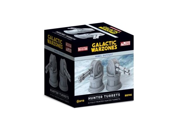 Terræn Rebel Outpost Hunter Turrets Battlefield in a Box - Galactic Warzones 