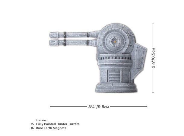 Terræn Rebel Outpost Hunter Turrets Battlefield in a Box - Galactic Warzones 