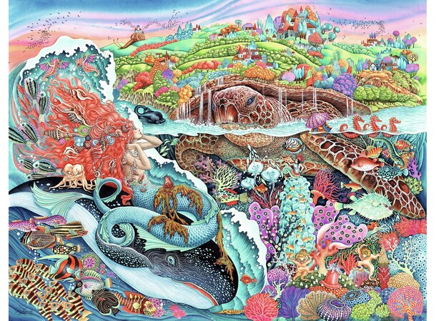 Thalassic Tale 2000 brikker Puslespil Ravensburger puslespil 