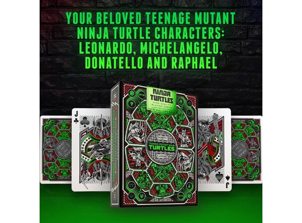 Theory 11 Spillekort TMNT Teenage Mutant Ninja Turtles 