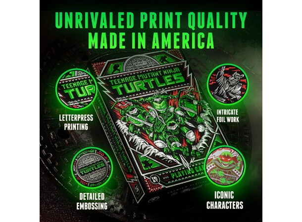 Theory 11 Spillekort TMNT Teenage Mutant Ninja Turtles 