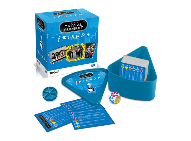 Trivial Pursuit Friends Quizspil Dansk udgave 