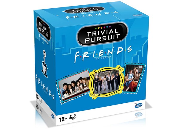 Trivial Pursuit Friends Quizspil Dansk udgave 
