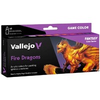 Vallejo Game Color Set Fire Dragons 