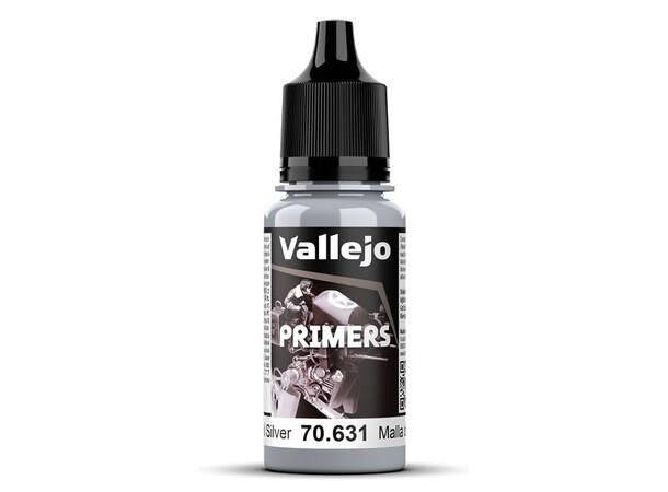 Vallejo Primer Chainmail Silver 18 ml 