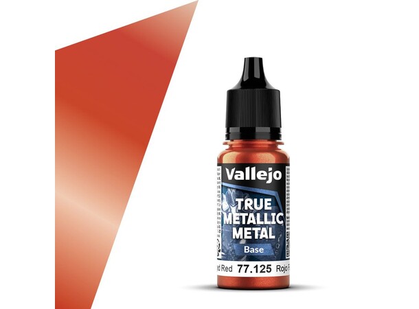 Vallejo True Metallic Base Forged Red True Metallic Metal 
