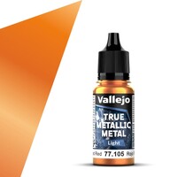 Vallejo True Metallic Light Forged Red True Metallic Metal