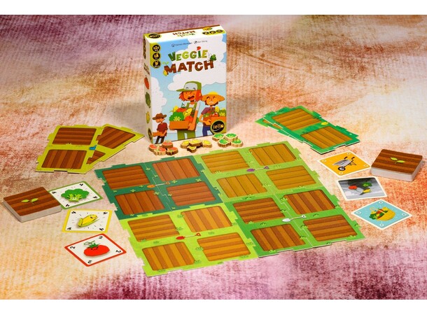 Veggie Match Brætspil 