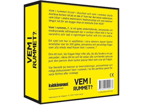 Vem i rummet - SVENSK 