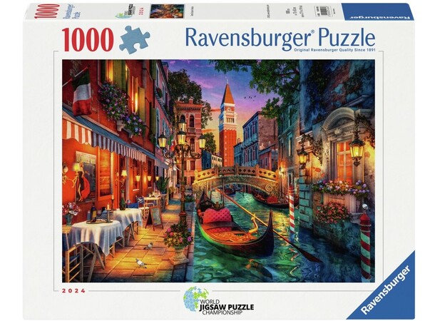 Venice Illuminated 1000 brikker Ravensburger puslespil 