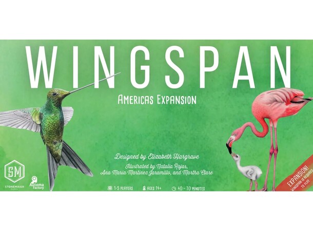 Wingspan Americas Expansion Ekspansion til Wingspan 