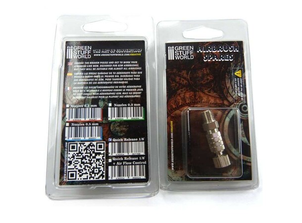 Airbrush QuickRelease-adapter 1/8 Green Stuff World 