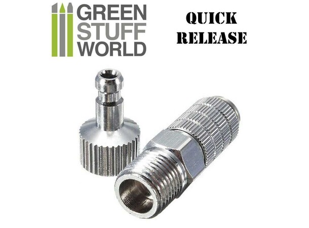 Airbrush QuickRelease-adapter 1/8 Green Stuff World 