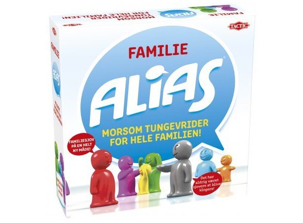 Alias Family Brætspil Dansk udgave 