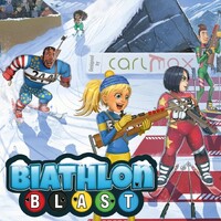 Biathlon Blast Brætspil 