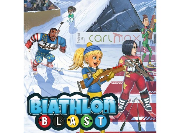 Biathlon Blast Brætspil 
