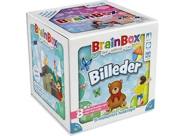 Brainbox Billeder Brætspil Dansk udgave 