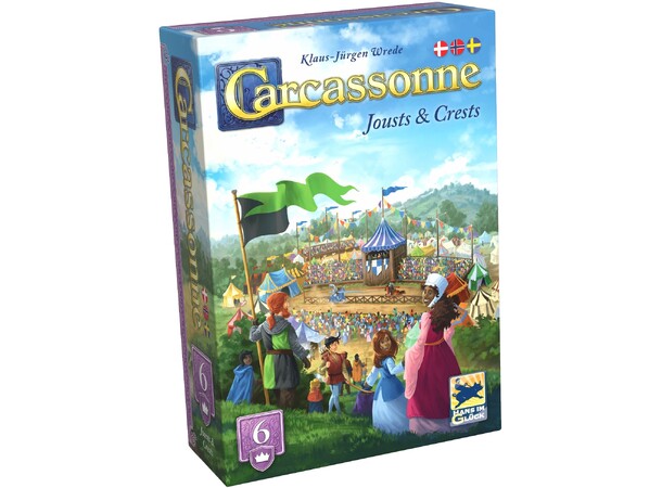 Carcassonne Jousts & Crests Expansion Dansk udgave 