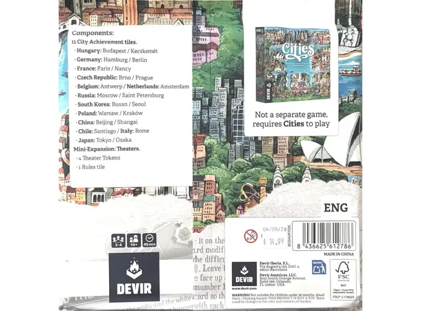 Cities City Achievements & Theaters Udvidelse til Cities 