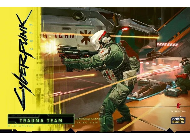 Cyberpunk 2077 Trauma Team Expansion Ekspansion til Cyberpunk 2077 Brætspil 