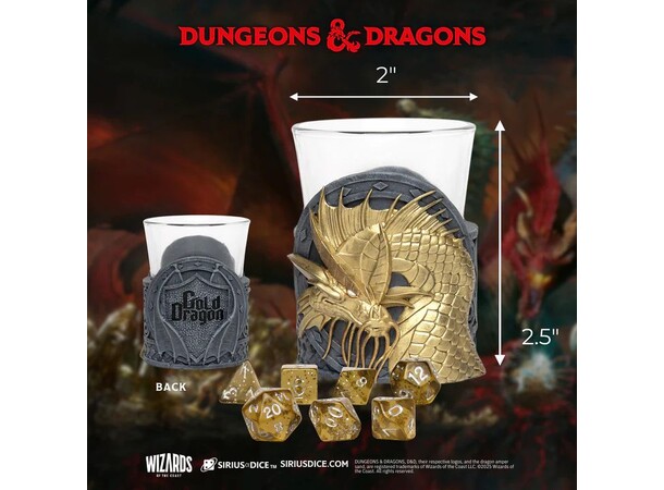 D&D Mini Dice Cups Series 2 - 1 stk Dungeons & Dragons 