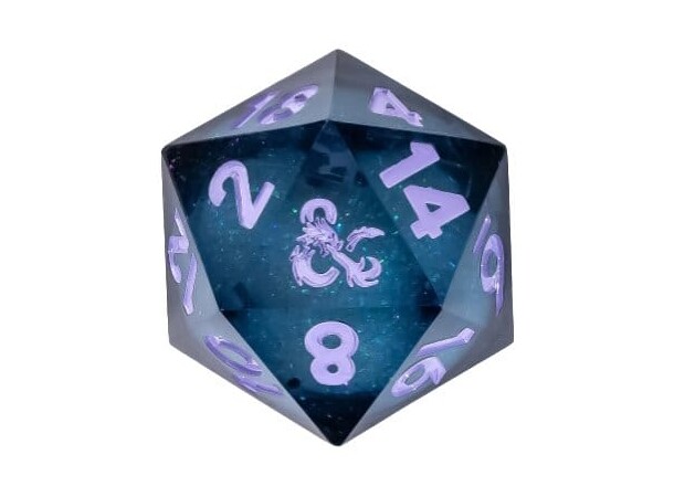 D&D Mists of Ravenloft Oversize d20 FanRoll 