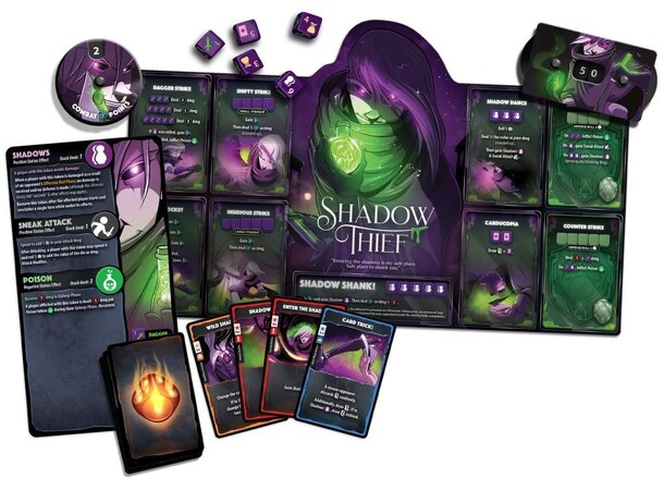 Dice Throne Shadow Thief Hero Pack Udvidelse til Dice Throne 