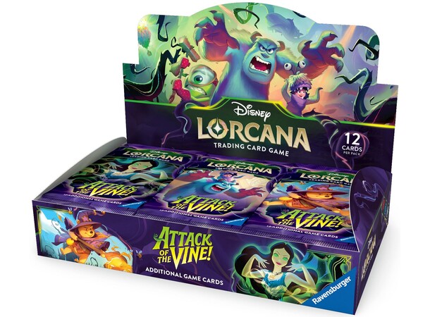 Disney Lorcana Attack Vine Booster Box Attack of the Vine - Set 13 