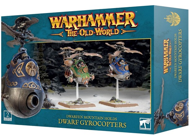 Dwarven Mountain Holds Dwarf Gyrocopter Warhammer The Old World 