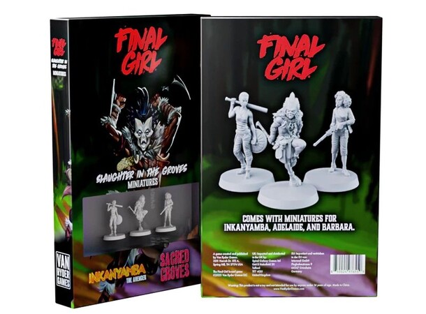 Final Girl Slaughter in the Groves Minis Ekspansion til Final Girl 