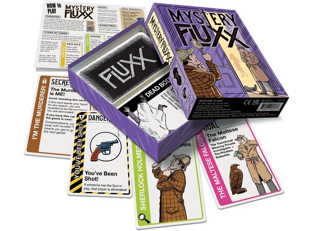 Fluxx Mystery Kortspil 