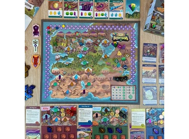 Gems of Iridescia Brætspil Iridescent Edition 