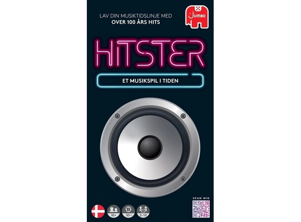 Hitster Selskabsspil Dansk udgave 