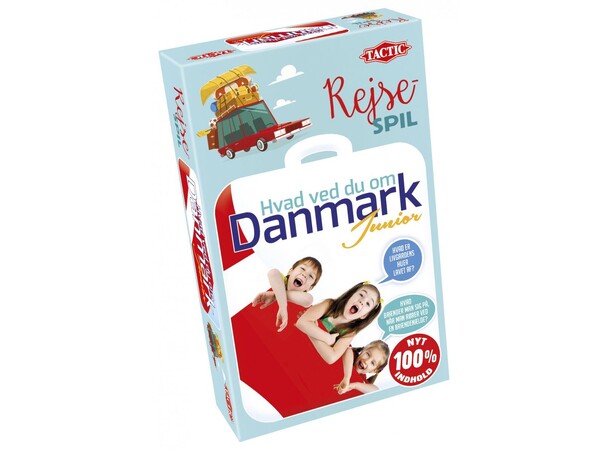 Hvad ved du om Danmark junior Rejsespil Dansk udgave 