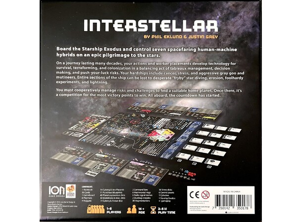 Interstellar Brætspil 