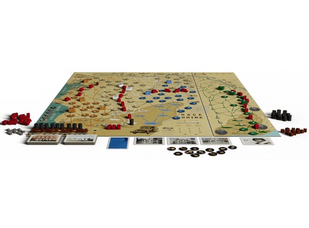 Keep em Rolling 1944 Brætspil Race to the Rhine 