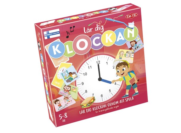 Lär dig Klockan - SVENSK 