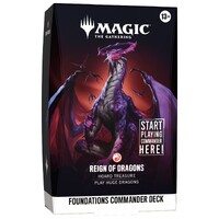 Magic Foundations Commander Rød Reign of Dragons