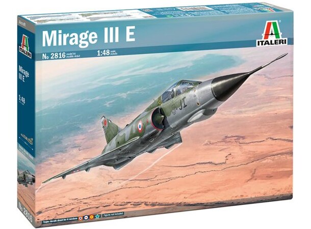 Mirage III E Italeri 1:48 Byggesæt 