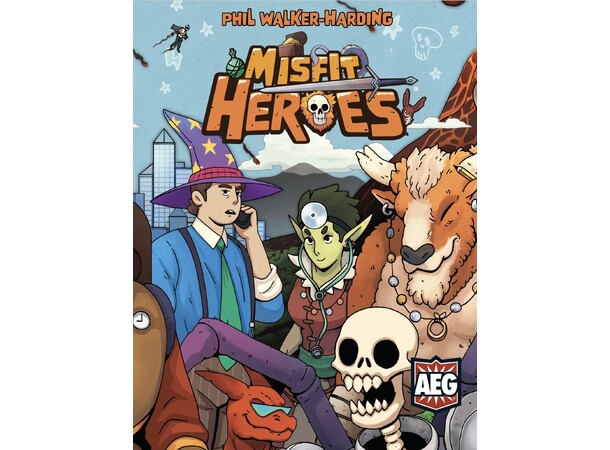 Misfit Heroes Brætspil 