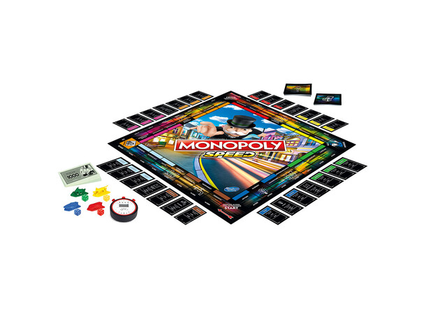 Monopoly Speed Brætspil Dansk udgave 