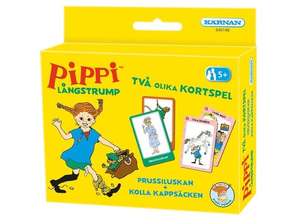 Pippi Långstrump Kortspel - SVENSK 